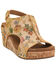 Image #1 - Corkys Women's Carley Wedge Heels, Camel, hi-res