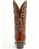 Image #5 - El Dorado Men's Ostrich Leg Brass Western Boots - Round Toe, Bronze, hi-res