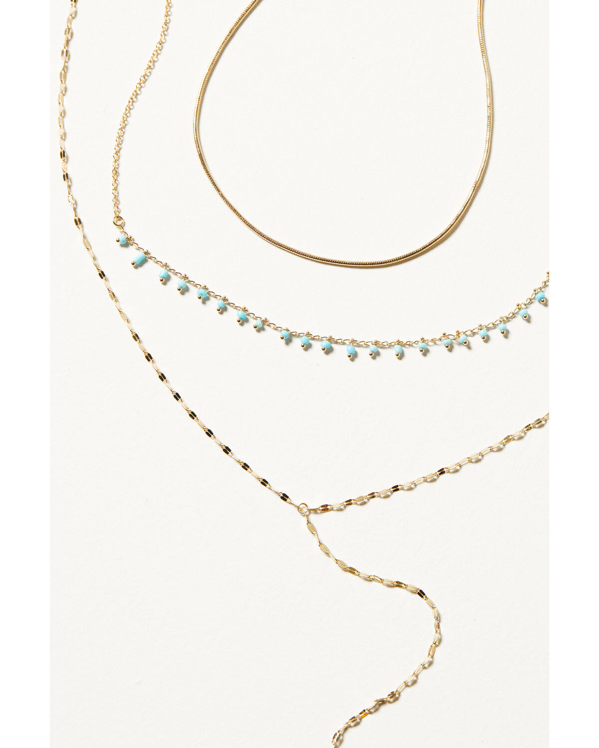 Image #2 - Shyanne Women's Necklace Set - 3 Piece, Gold, hi-res