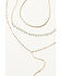 Image #2 - Shyanne Women's Necklace Set - 3 Piece, Gold, hi-res