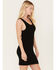 Image #4 - Spell Women's Sunray Knit Mini Dress, Black, hi-res