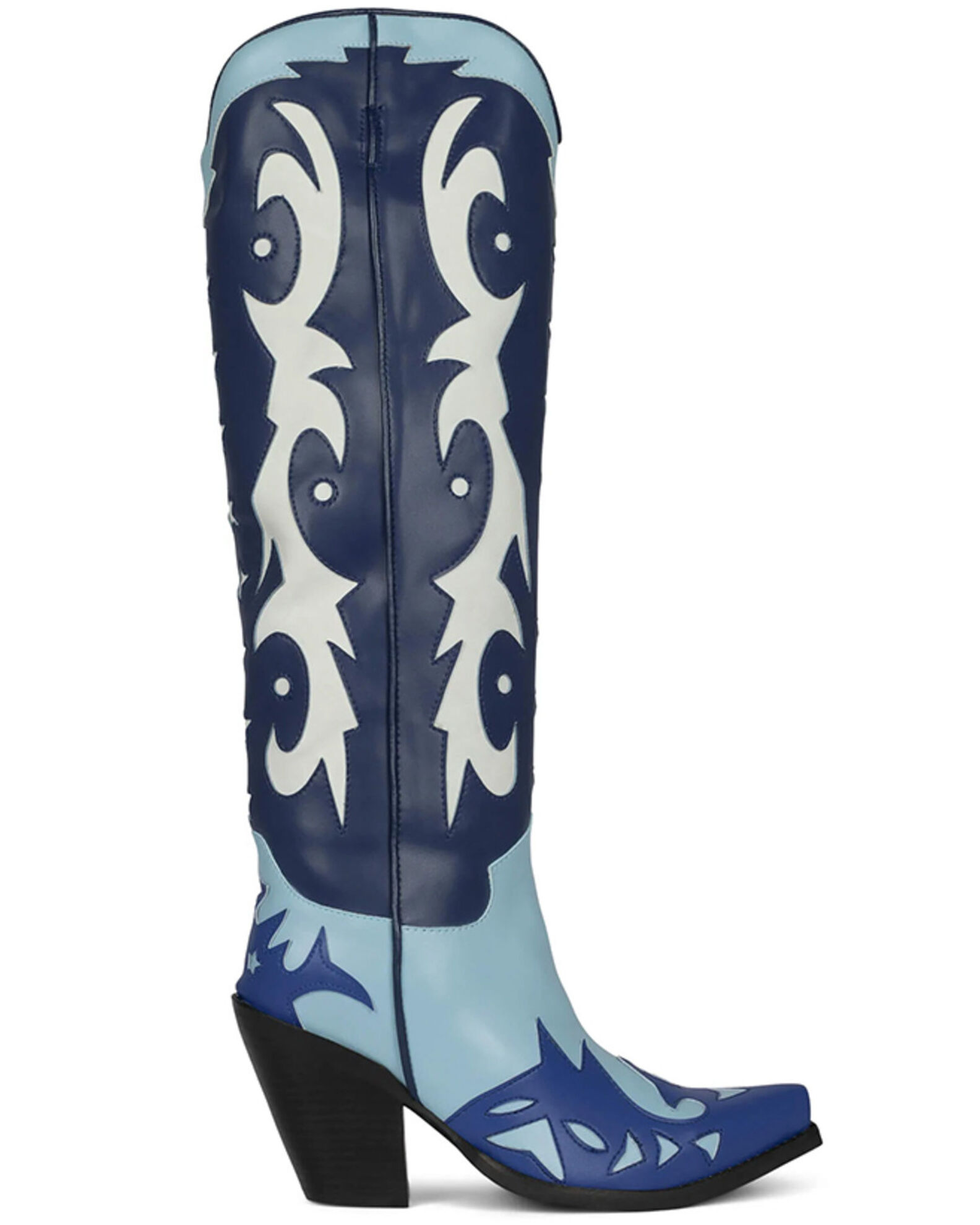 Jeffrey Cambell Women's Starwood Tall Western Boots - Snip Toe