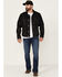 Wrangler X Fender Men's Cowboy Legends Button Down Denim Jacket , Black, hi-res
