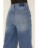 Image #4 - Daze Women's Far Out Medium Wash High Rise Trouser Denim Jeans, Medium Wash, hi-res