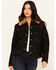 Image #2 - Idyllwind Women's Easton Reversible Denim Blanket Jacket, Black, hi-res