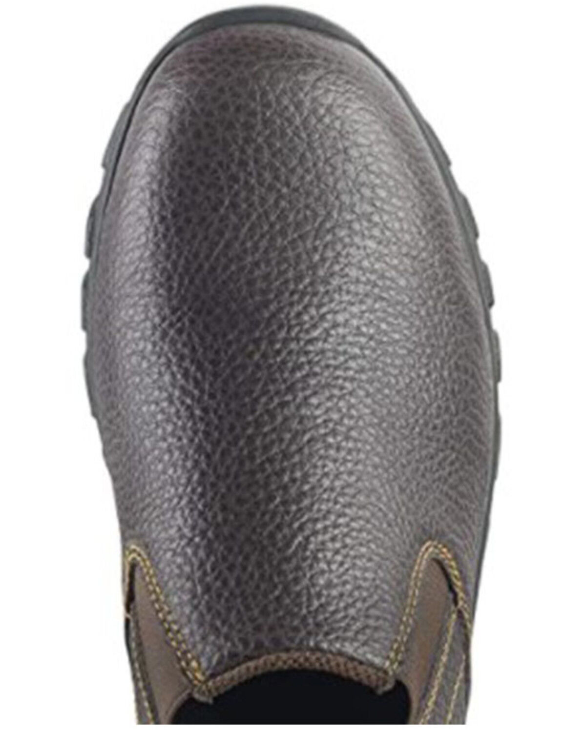 Image #5 - Avenger Men's Flight Brown Waterproof Work Shoes - Alloy Toe, Brown, hi-res