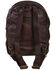 Image #2 - Scully Men's Leather Backpack, Chocolate, hi-res