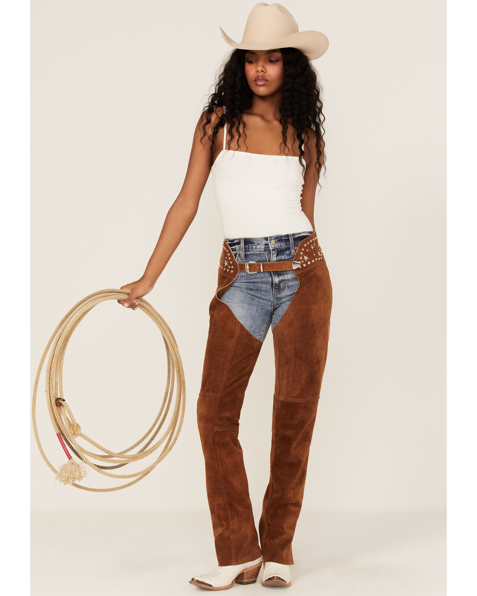 Suede leather chaps hotsell