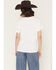 Image #4 - Girl Dangerous Women's Rodeo Horse Short Sleeve Graphic Tee, White, hi-res