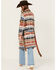 Image #4 - Room 34 Women's Striped Duster Cardigan, Multi, hi-res