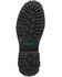 Image #5 - Ad Tec Men's 9" Waterproof Logger Work Boots - Steel Toe, Brown, hi-res