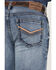Image #4 - Cody James Men's Colt Stretch Slim Bootcut Jeans , Medium Wash, hi-res