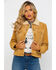Image #1 - Scully Women's Faux Shearling Leather Jacket, Rust Copper, hi-res