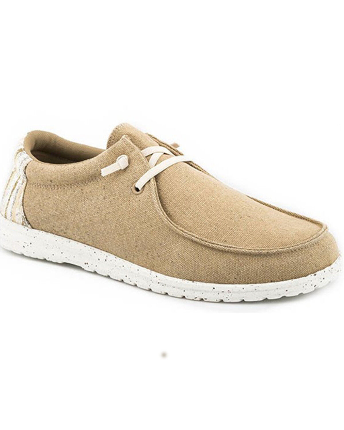 Image #1 - Roper Boys' Hang Loose Casual Shoes - Moc Toe, Tan, hi-res