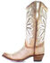 Image #3 - Circle G Women's Straw Laser & Embroidery Western Boots - Snip Toe, , hi-res