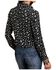 Image #2 - Stetson Women's Southwestern Print Long Sleeve Snap Western Shirt, Black, hi-res