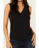 Image #3 - Idyllwind Women's Resha Lace Rib Knit Cami, Black, hi-res