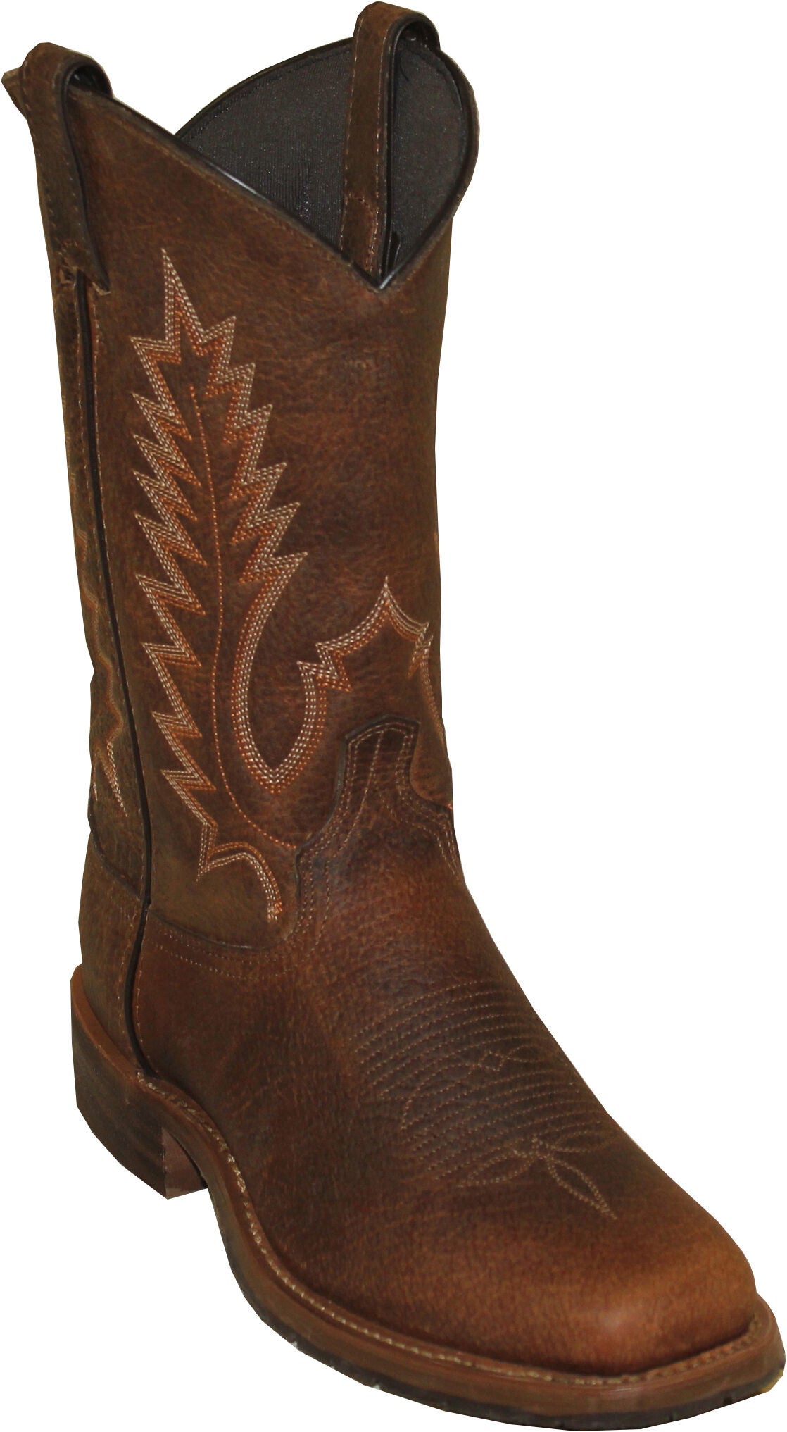 Abilene Boots Men's Pioneer Performance Western Boots - Square Toe, Brown, hi-res