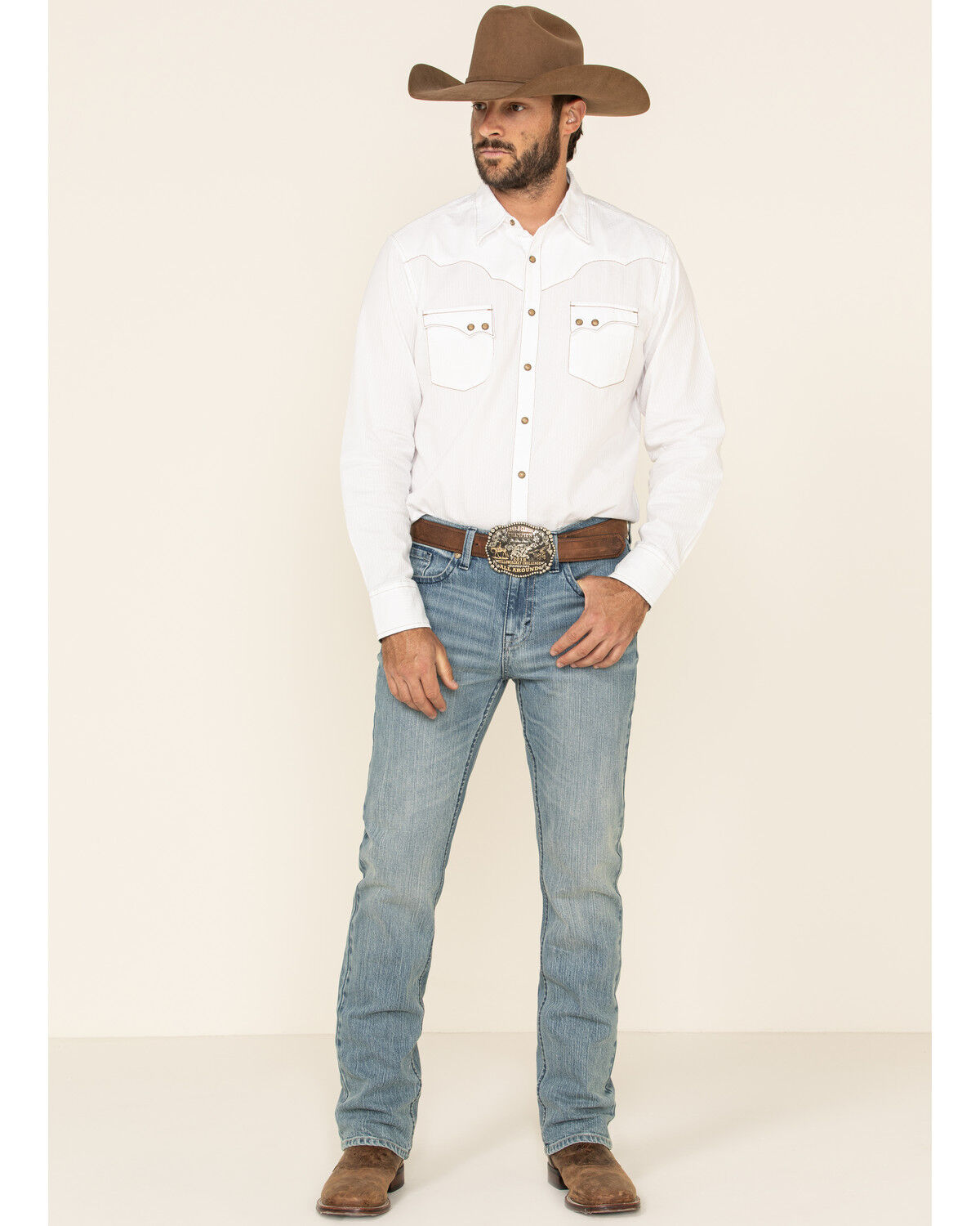 Cody James Men's Crupper Light Wash Stretch Slim Straight Cody James Men's Crupper Light Wash Stretch Slim Straight