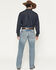 Image #3 - Ariat Men's M4 Shasta Light Wash Relaxed Bootcut Stretch Denim Jeans, Light Wash, hi-res