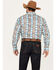 Image #4 - Wrangler Men's Southwestern Print Long Sleeve Pearl Snap Western Shirt, Multi, hi-res