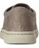 Image #3 - Ariat Men's Brown Canvas Casual Stretch Shoes - Moc Toe, Brown, hi-res