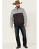 North River Men's Lightweight 1/4 Snap-Front Fleece Pullover , Grey, hi-res