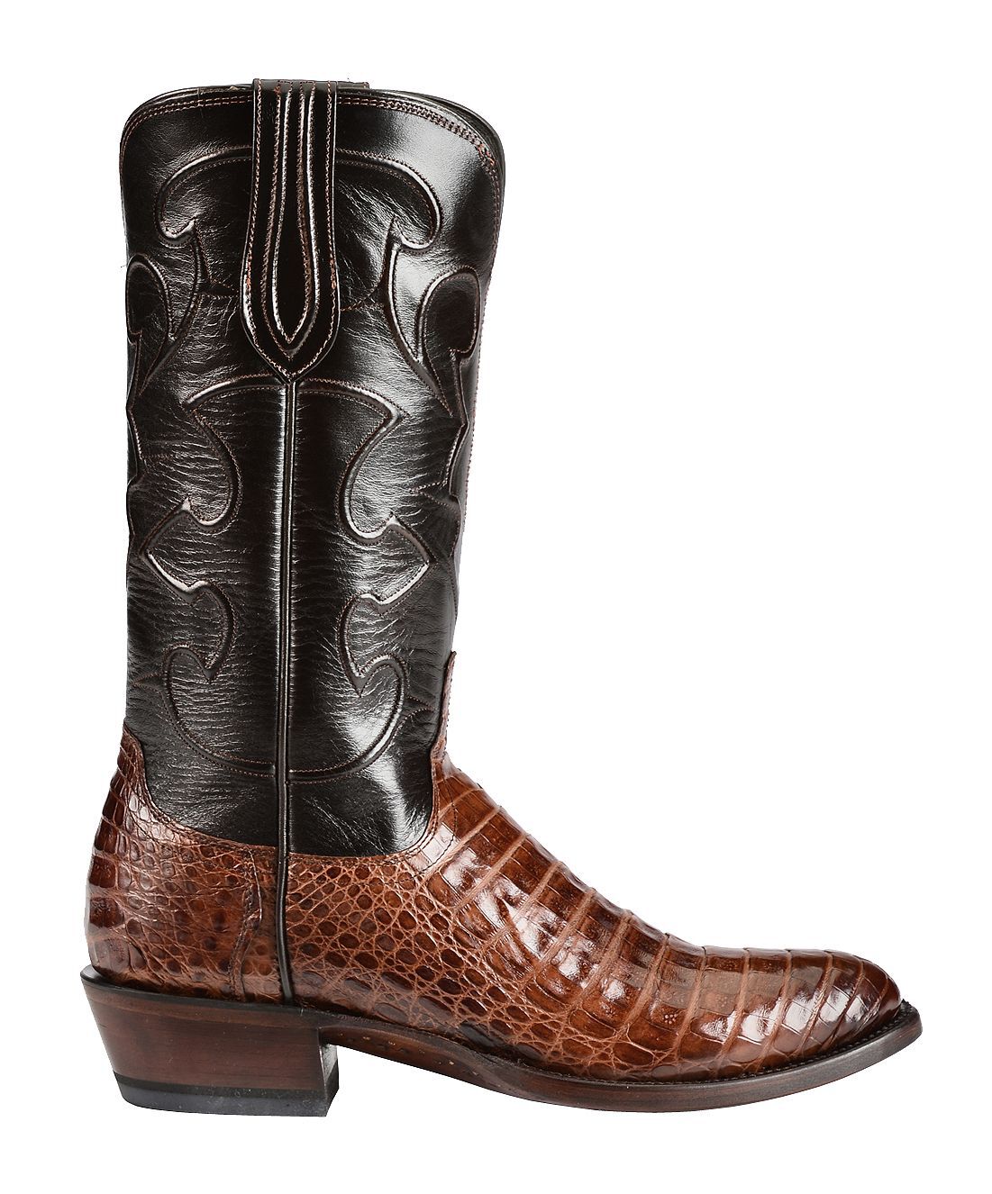 lucchese crocodile belly boots