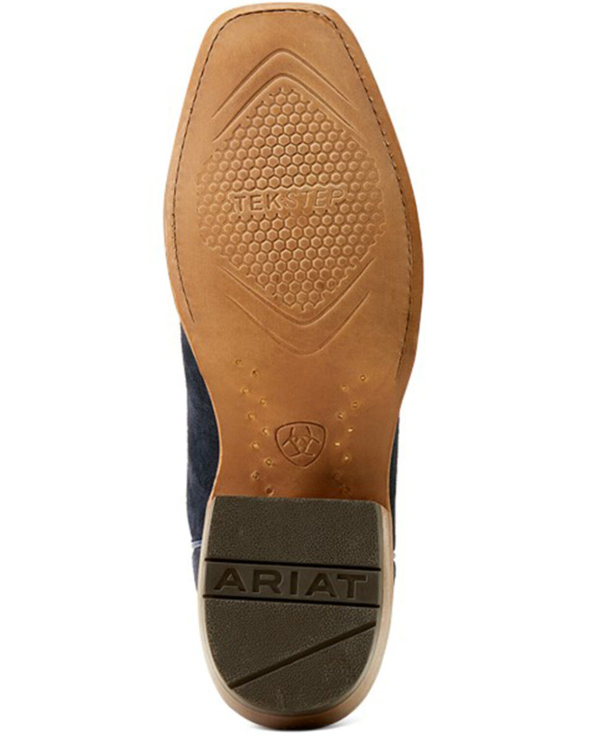 Image #5 - Ariat Men's Futurity Time Roughout Western Boots - Square Toe, Blue, hi-res