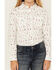 Ariat Girls' Santa Fe Print Long Sleeve Snap Western Shirt, Multi, hi-res