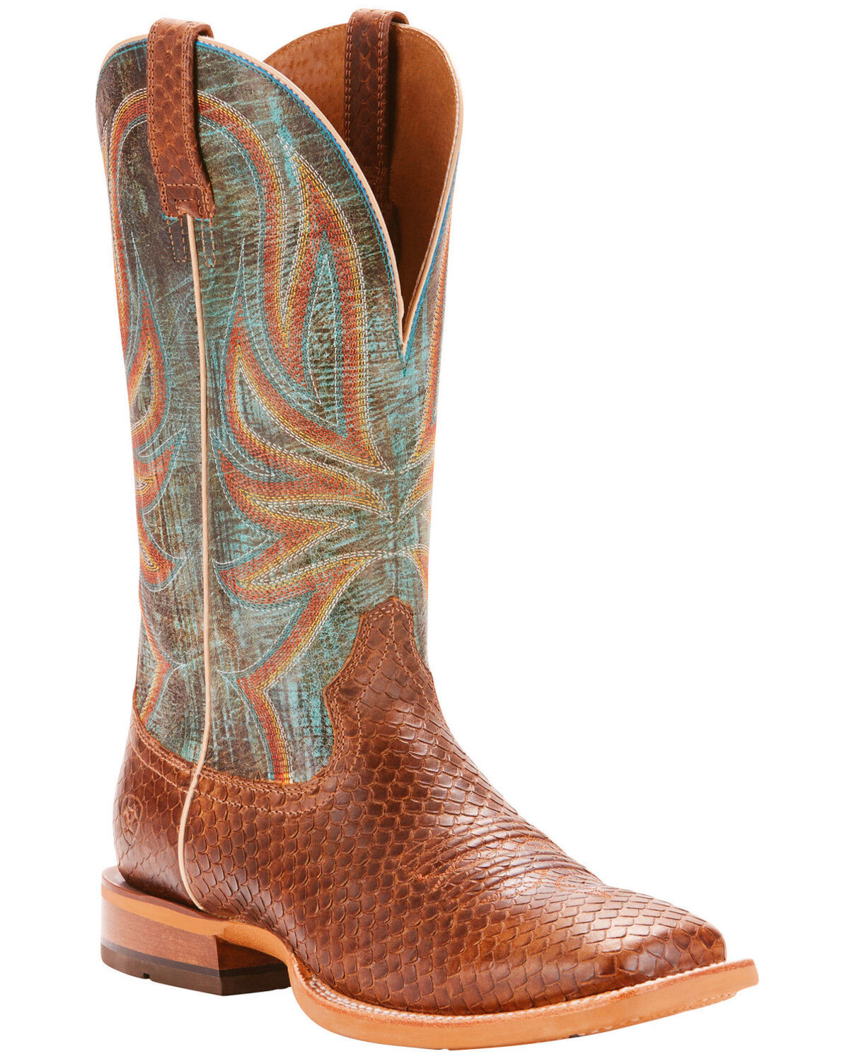 cowboy boots tan