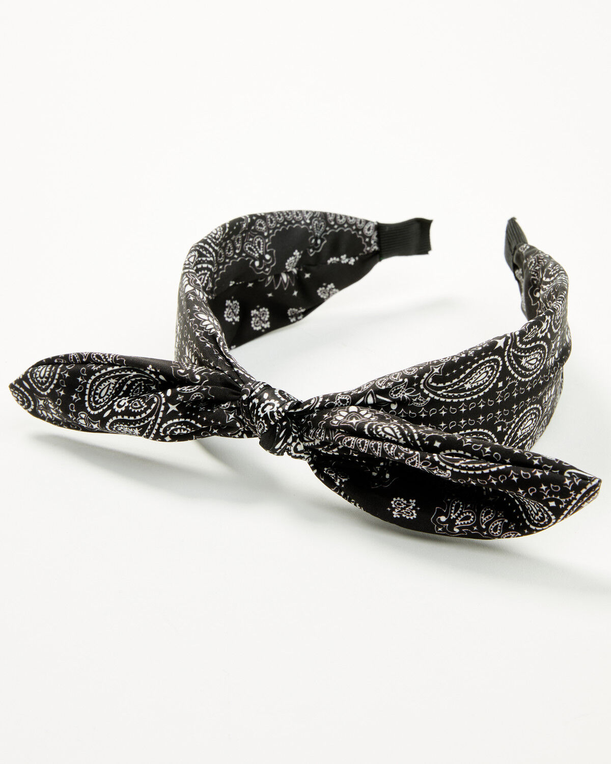 Image #3 - Idyllwind Women's Glynda Bandana Print Headband, Black, hi-res