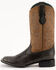 Image #3 - Ferrini Men's Colton Western Boot - Square Toe, Black, hi-res