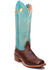 Image #1 - Tony Lama Women's Umber Brown Emmeline Cowhide Leather Western Boot - Broad Square Toe , , hi-res