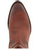 Image #6 - Frye Men's Austin Inside Zip Ankle Boots - Round Toe, Cognac, hi-res