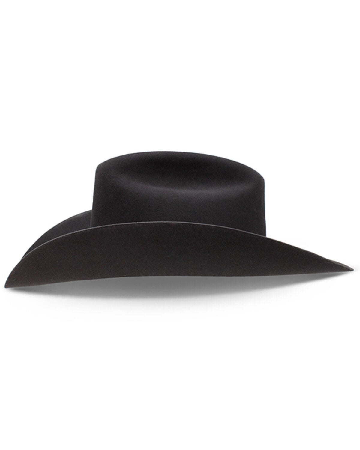 Image #2 - Stetson El Presidente 100X Felt Cowboy Hat, Black, hi-res