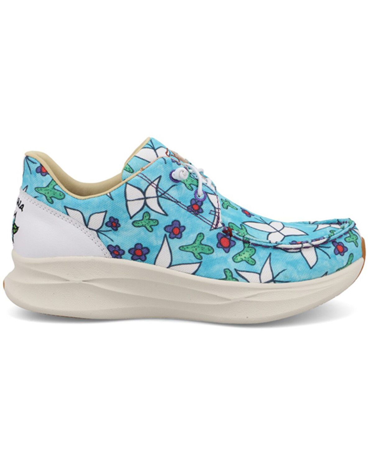 Image #2 - Twisted X Women's Feather X™ Casual Shoes - Moc Toe, Aqua, hi-res