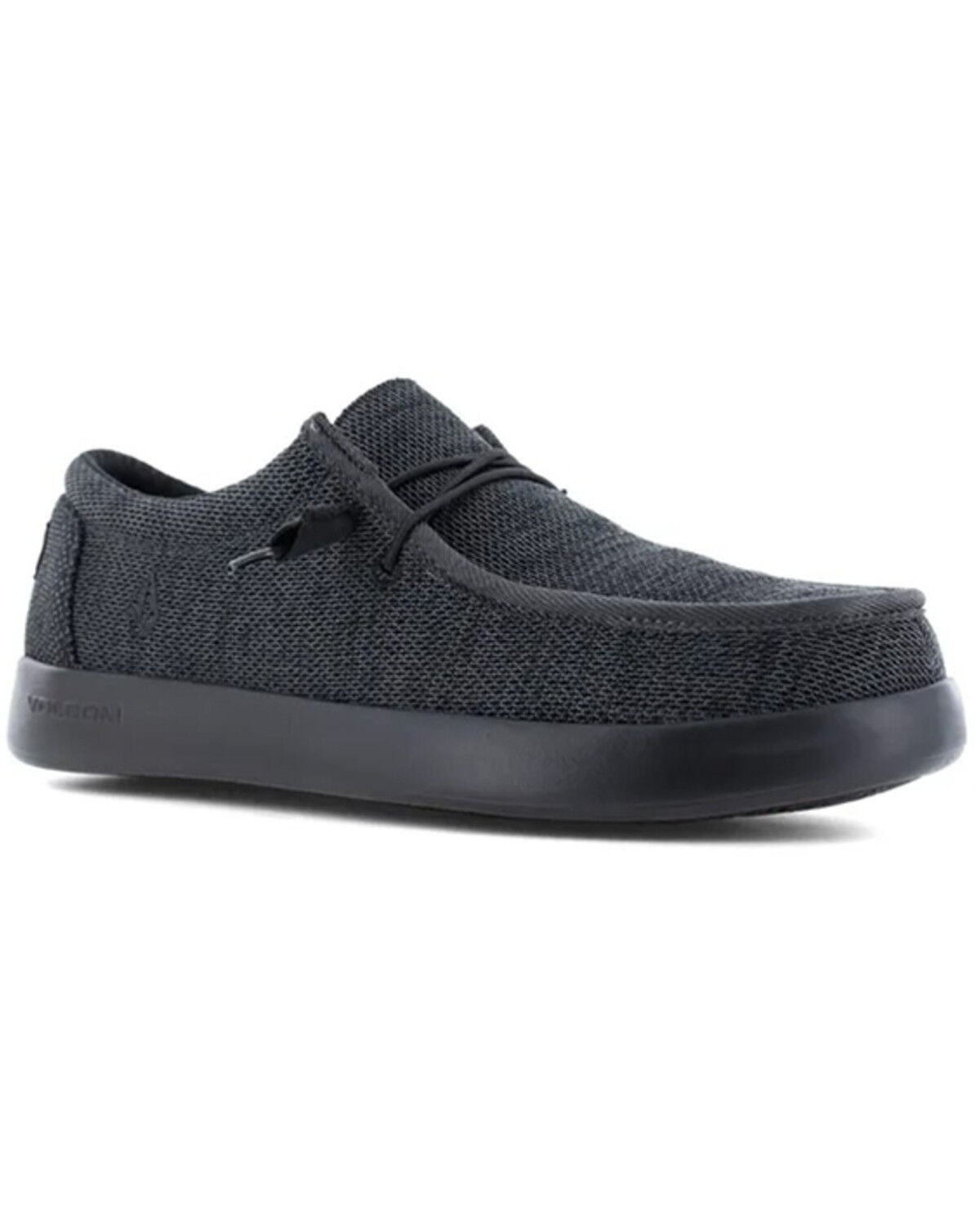 Image #1 - Volcom Men's Chill Slip-On Work Shoes - Composite Toe, Black, hi-res