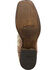 Corral Girls' Crater Bone Embroidered Western Boots - Broad Square Toe, Brown, hi-res