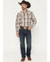 Image #1 - Cinch Men's White Label Dark Wash Relaxed Straight Performance Stretch Denim Jeans, Indigo, hi-res