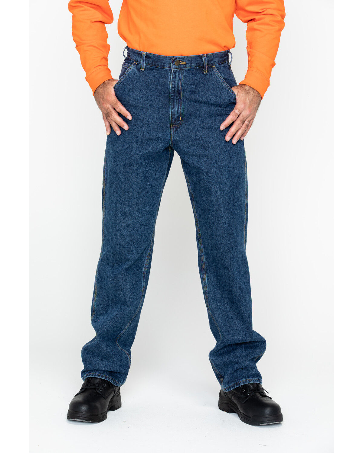 carhartt denim work pants