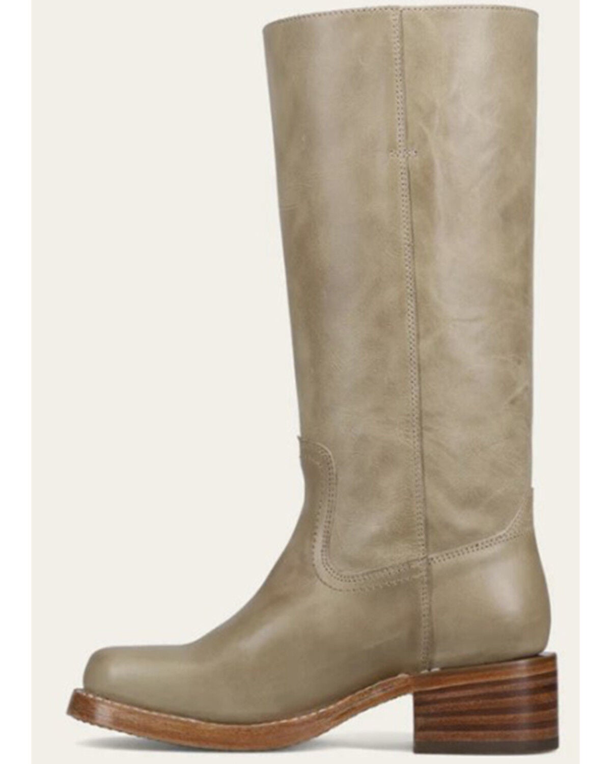Image #3 - Frye Women's Campus 14L Fashion Boots - Round Toe, Light Green, hi-res