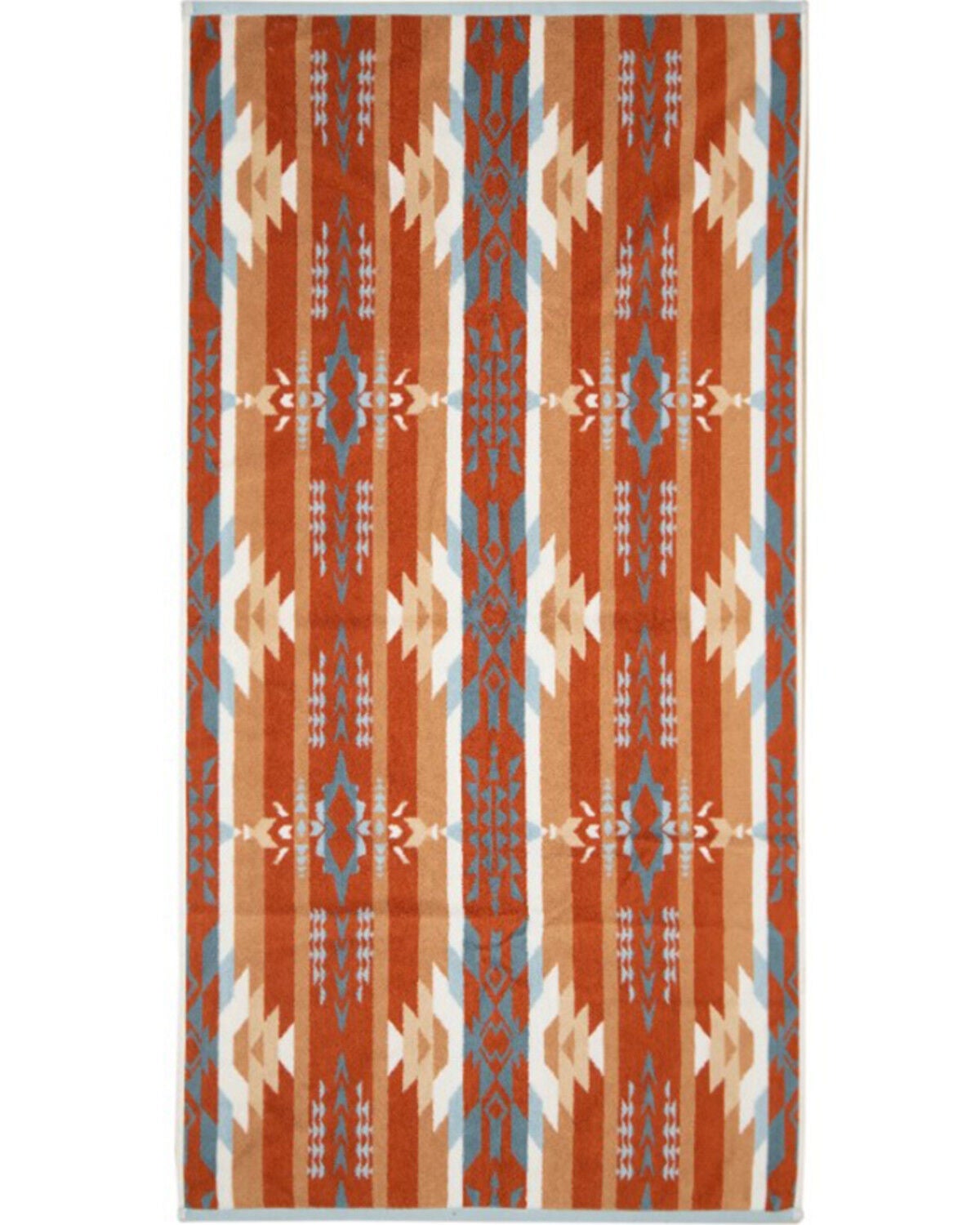 Image #2 - Carstens Home Pecos Bath Towel, Blue, hi-res