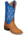 Image #1 - Justin Women's Hayes Jewel Western Boots - Broad Square Toe , Tan, hi-res