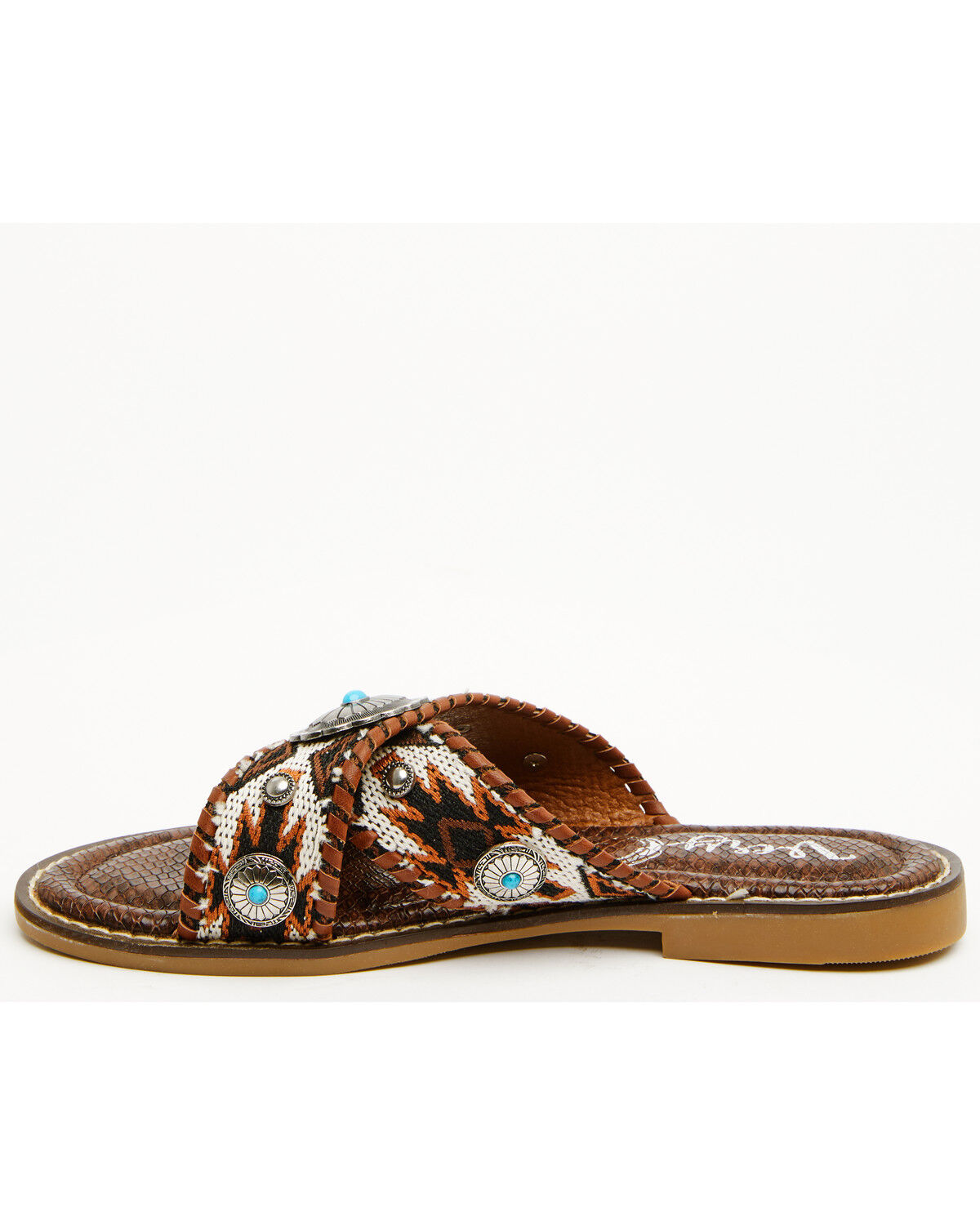 Image #3 - Very G Women's Jungle Concho Sandals, Brown, hi-res