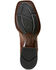 Image #5 - Ariat Men's Barley Ultra Exotic Full Quill Ostrich Western Boots - Broad Square Toe, Dark Brown, hi-res