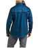 Image #2 - Ariat Men's FR Solid Long Sleeve Button Down Work Shirt - Tall , Teal, hi-res