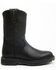 Image #2 - Cody James Men's Uniform Western Work Boots - Soft Toe, Black, hi-res
