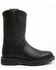 Image #2 - Cody James Men's Uniform Western Work Boots - Soft Toe , Black, hi-res
