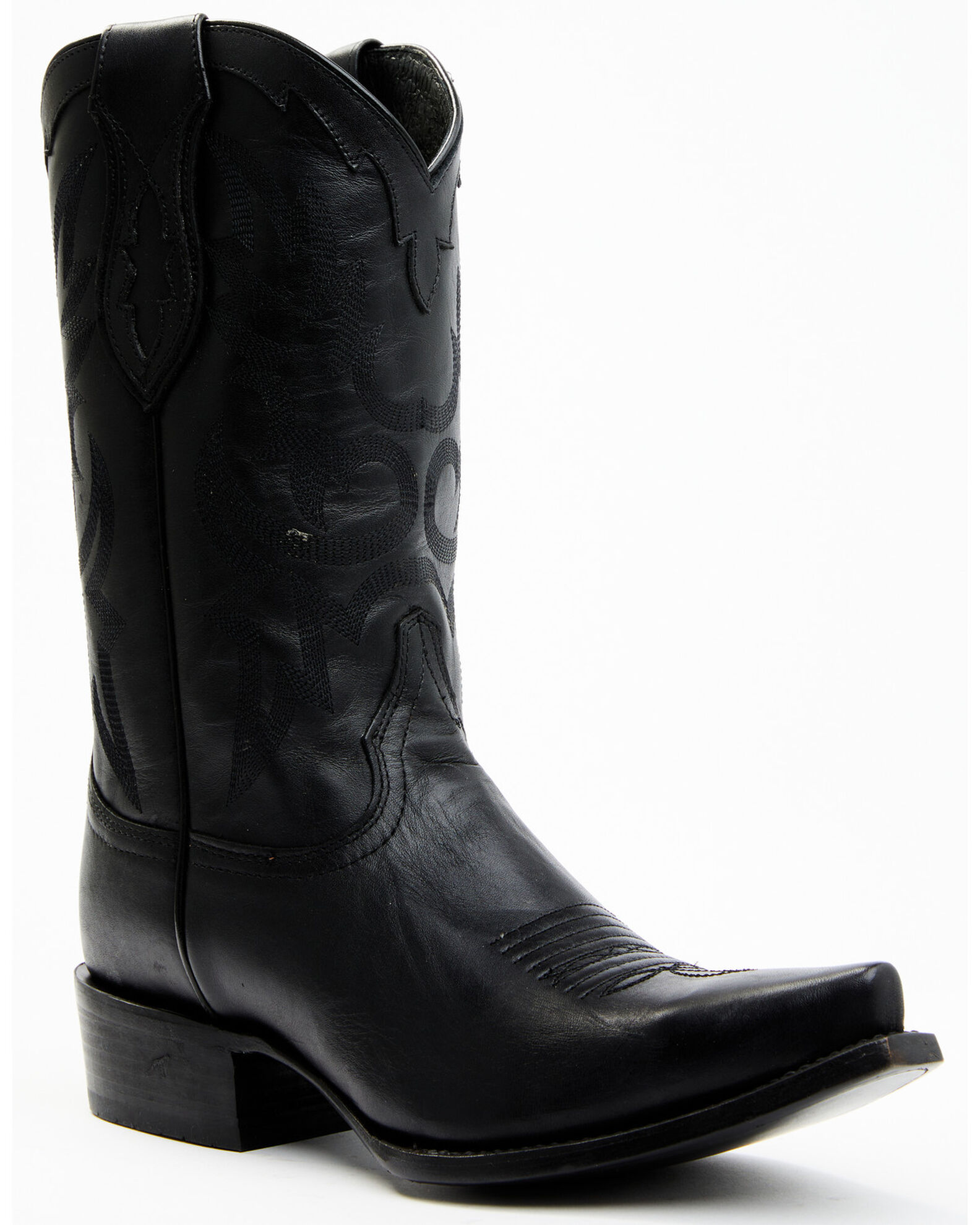 Black snip toe boots outlet